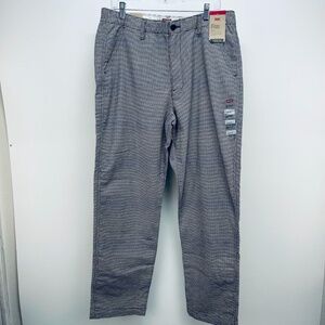 Levi’s XX Chino Pants Size L Men’s Ez Taper Stretch Black White New